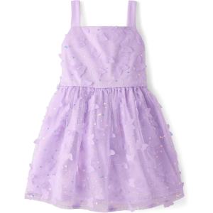 The Children’s Place Girls Dressy Dress, Sleeveless(Lavender Tea)
