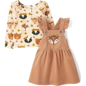 The Children’s Place baby-girls And Toddler 2 Piece Outfit(Fox Frappe)