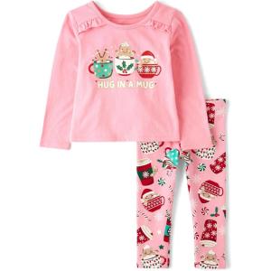 The Children’s Place baby-girls And Toddler 2 Piece Outfit(Holiday Hug in a Mug)