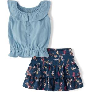 The Children’s Place baby-girls And Toddler 2 Piece Outfit(Sargasso Sea)