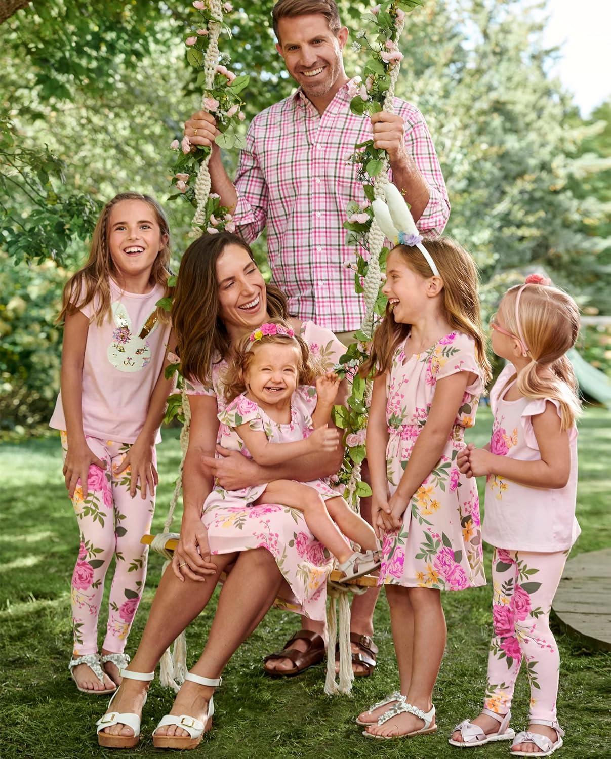 imageThe Childrens Place Boys Long Sleeve Button Down ShirtsPink Ombre Check Dad