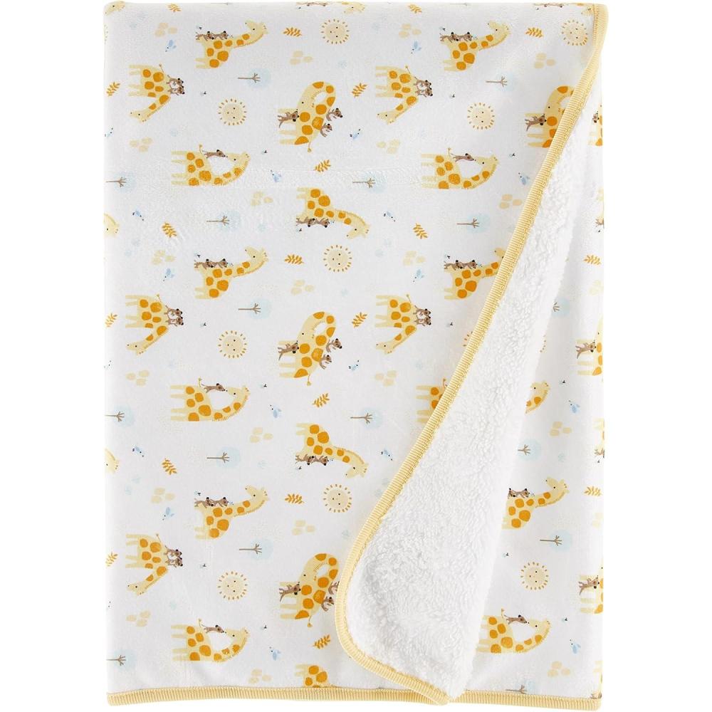 imageThe Childrens Place UnisexBaby Cozy BlanketYellow Giraffe