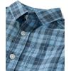 The Children’s Place Baby Boys’ and Toddler Poplin Long Sleeve Button Down Shirt(Pearl Blue Plaid)