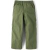 The Children’s Place Boys’ Pull on Cargo Pants(Truly Olive Wide)