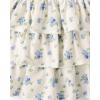 The Children’s Place Girls Tutu Dress, Long Sleeve(White Floral)