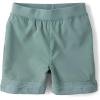 The Children’s Place Boys’ Active Quick Dry Textured Pull on Shorts(Norway Spruce)