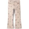 The Children’s Place Girls Flare Jeans(Warm Stone Floral High Rise)