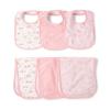 The Children’s Place,Unisex Baby,and Newborn Bib and Burp Cloth Sets,Bunnys Tail 6-Pack,One Size(White Daisy 6-pack)