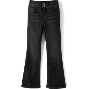 The Children’s Place Girls Flare Jeans(Black Wash)