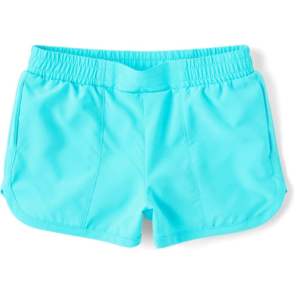 imageThe Childrens Place BabyGirls and Toddler Active Quick Dry Lined ShortsTime for Teal