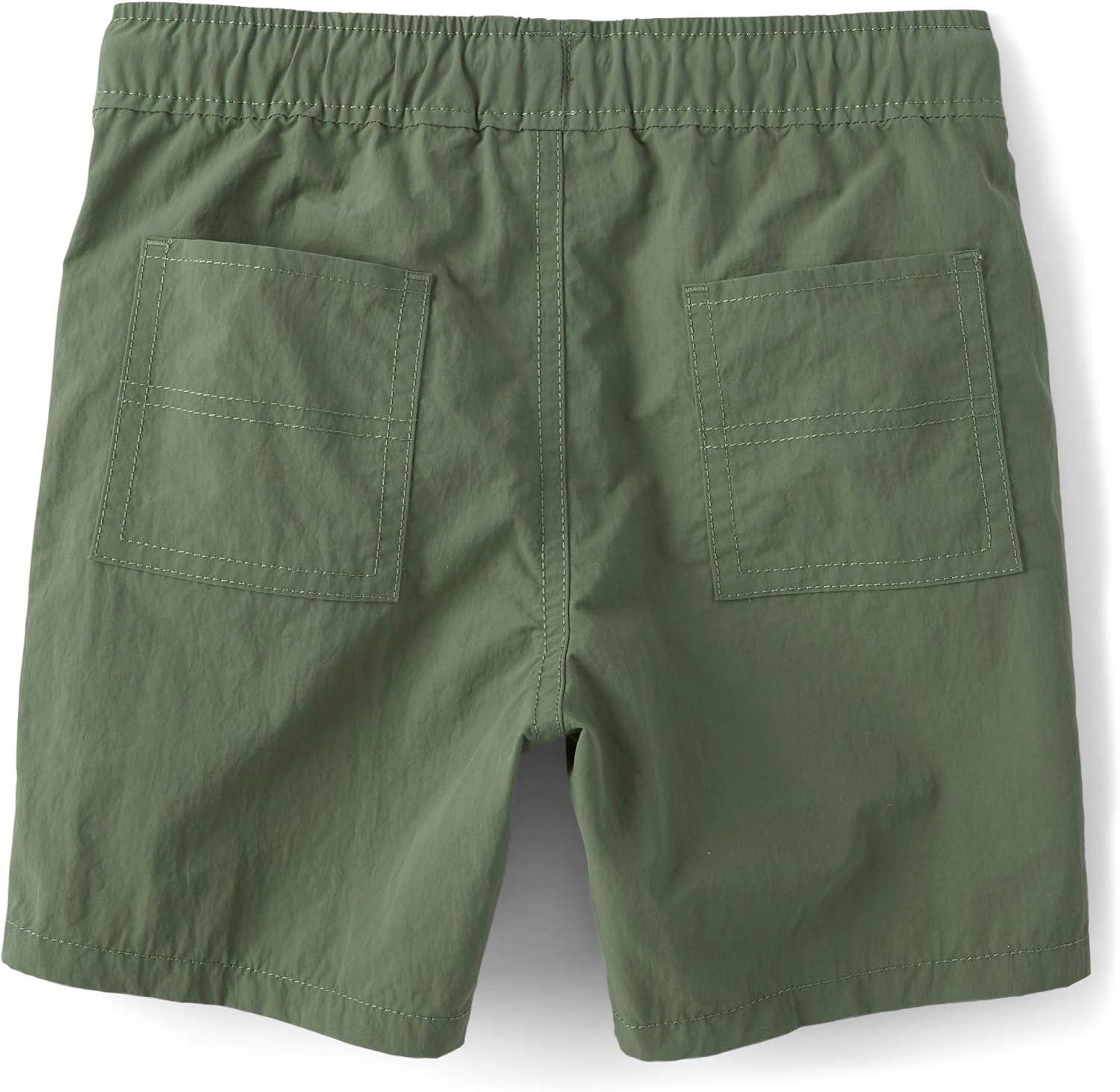 imageThe Childrens Place Boys Quick Dry Pull on Cargo Shorts 55Greenwich