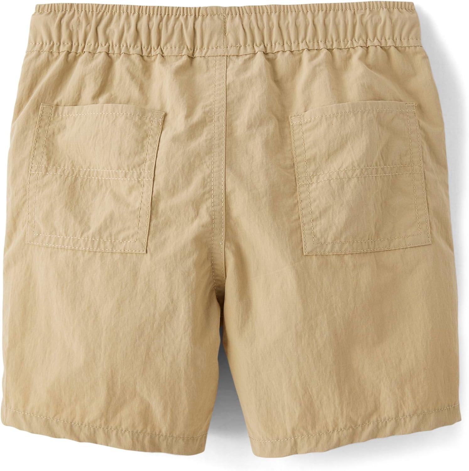 imageThe Childrens Place Boys Quick Dry Pull on Cargo Shorts 55Java Hill
