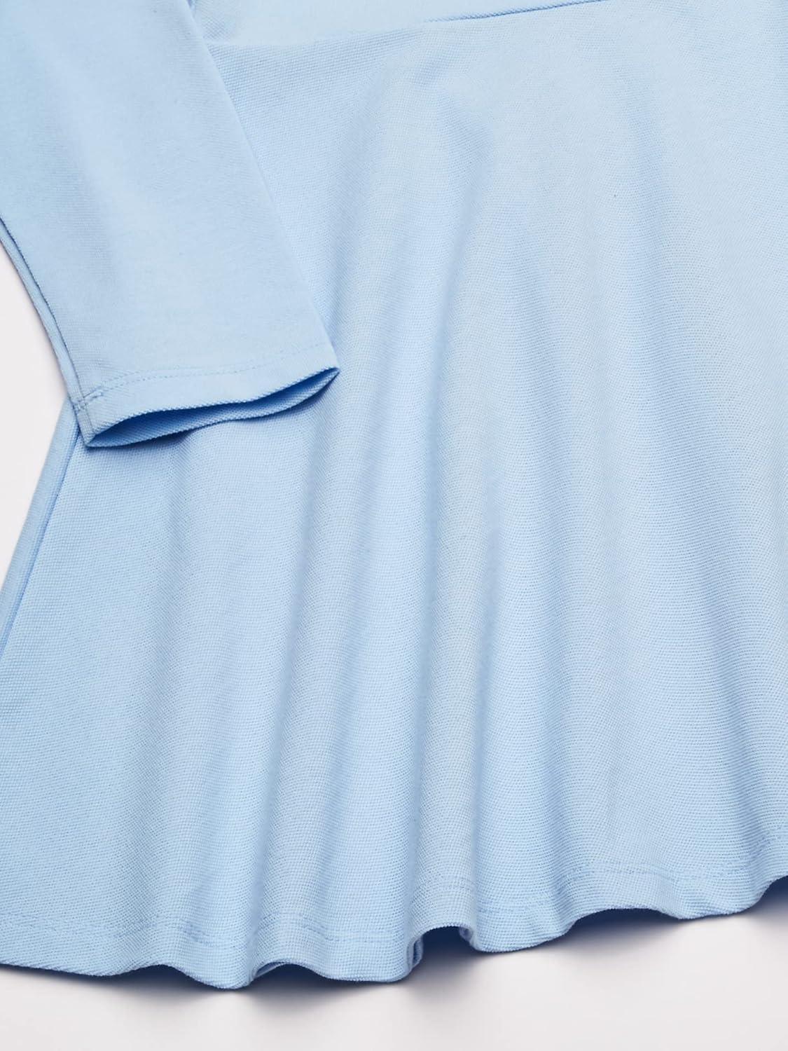 imageThe Childrens Place Girls Long Sleeve Polo DressDaybreak