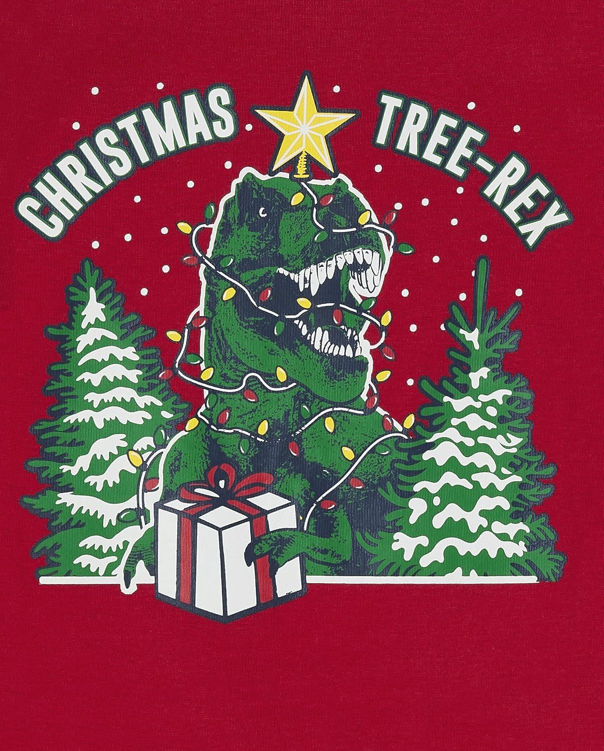 imageThe Childrens Place unisexbaby Family Matching Christmas and Holiday Pajama Sets CottonTreerex