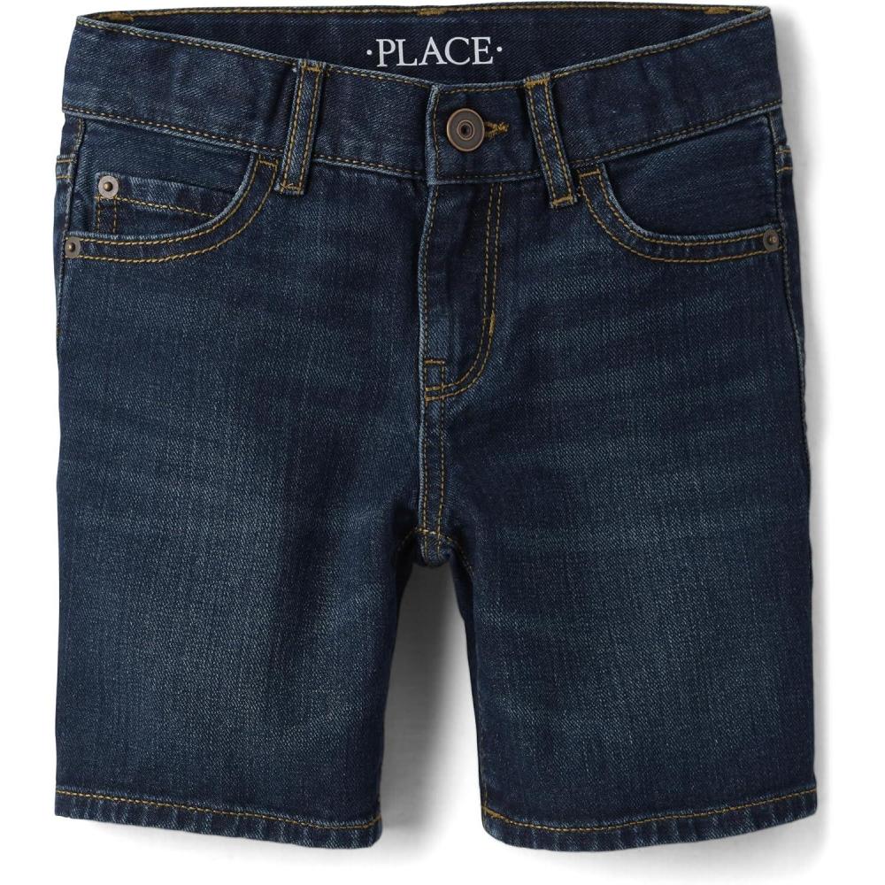 imageThe Childrens Place Boys Denim ShortsCorson Wash