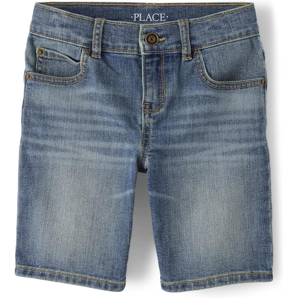 imageThe Childrens Place Boys Denim ShortsDegroot Wash