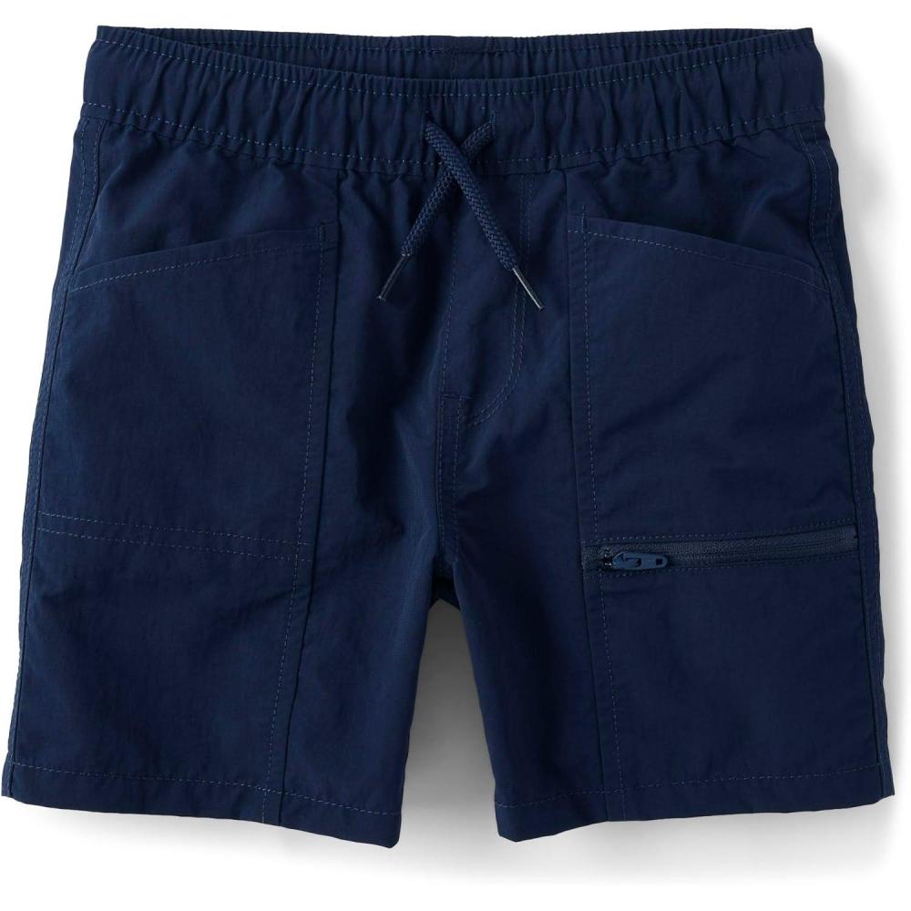 imageThe Childrens Place Boys Quick Dry Pull on Cargo Shorts 55Tidal