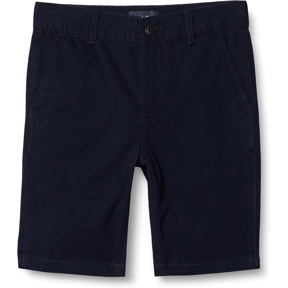 imageThe Childrens Place Boys Uniform Chino ShortsNew Navy Single