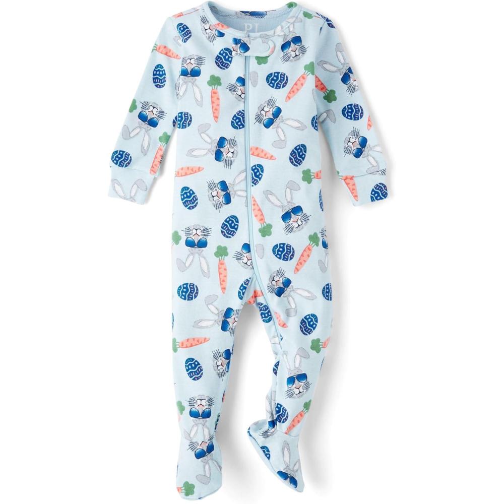 imageThe Childrens Place Easter Family Matching Snug Fit Cotton PajamasEaster Print