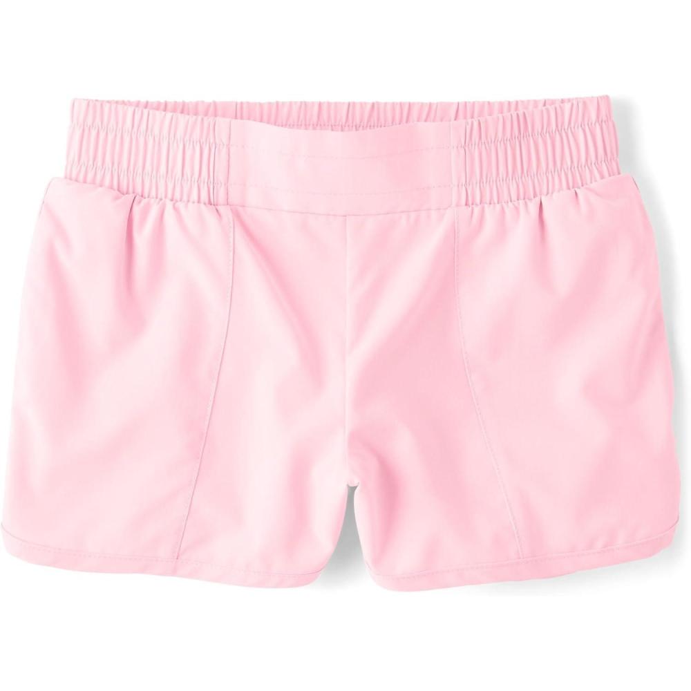 imageThe Childrens Place Girls Active Quick Dry Lined ShortsCameo