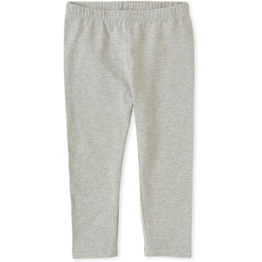imageThe Childrens Place Girls Essential Capri LeggingsHeather Grey Single