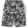 The Children’s Place Boys Pull on Cargo Shorts(Green Camo/Grey Camo 2-pack)