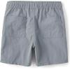 The Children’s Place Boys Quick Dry Pull on Cargo Shorts 5.5″(Fin Gray)