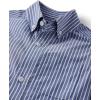 The Children’s Place Boys Short Sleeve Poplin Button Down Shirt(Blue Stripe)