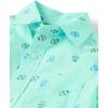 The Children’s Place Boys Short Sleeve Poplin Button Down Shirt(Easter Egg Mint)