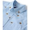 The Children’s Place Boys Short Sleeve Poplin Button Down Shirt(Football Print)