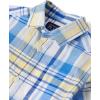 The Children’s Place Boys and Toddler Poplin Long Sleeve Button Down Shirt(Sun Valley Plaid)