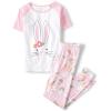 The Children’s Place Easter Family Matching Snug Fit Cotton Pajamas(Pink Bunnies)