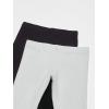 The Children’s Place Girls Leggings(Black/ Smoke Gray 2-pack)