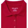 The Children’s Place Girls’ Short Sleeve Pique Polo, 5 Pack(Ruby 5-pack)