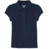 The Children’s Place Girl’s Short Sleeve Ruffle Pique Polo Shirt(Tidal)