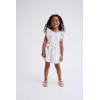 The Children’s Place Girls and Toddler Short Sleeve Fashion Dress(White Daisy Bunny)