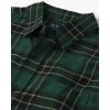 The Children’s Place Mens Long Sleeve Button Up Shirt(Green Pine – Dad)