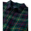 The Children’s Place Mens Long Sleeve Button Up Shirt(Spruce Plaid Flannel – Dad)