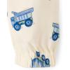 The Children’s Place baby-boys Cotton Pants(Blue/Trucks 2-pack)