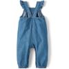 The Children’s Place baby-girls And Newborn Everyday Summer Rompers(Denim Blue)