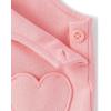 The Children’s Place baby-girls And Newborn Long Sleeve Body Suit and Overalls, 2 Piece Outfit(Fuzzy Pink)