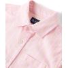 The Children’s Place boys Short Sleeve Button Up Shirt(Pink Stripe)