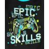 The Children’s Place boys Snug Fit 100% Cotton Short Sleeve Top and Pants 2 Piece Pajama Set(Gamer Epic Skills)