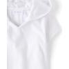 The Children’s Place girls Hooded Swim Coverups(White)