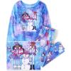 The Children’s Place girls Long Sleeve Top and Pants,2 Piece Pajama Set(Winter Snow)