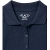 The Children’s Place girls Short Sleeve Picque Polo Dress, Tidal Single, Small US