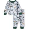 The Children’s Place unisex-baby Family Matching, Christmas and Holiday Pajama Sets, Cotton(Blue Ski)