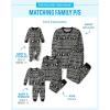 The Children’s Place unisex-baby Family Matching, Christmas and Holiday Pajama Sets, Cotton(Fairsile – Black)
