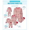 The Children’s Place unisex-baby Family Matching, Christmas and Holiday Pajama Sets, Cotton(Fairsile – Red)