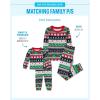 The Children’s Place unisex-baby Family Matching, Christmas and Holiday Pajama Sets, Cotton(Fairsile – Red/Green)